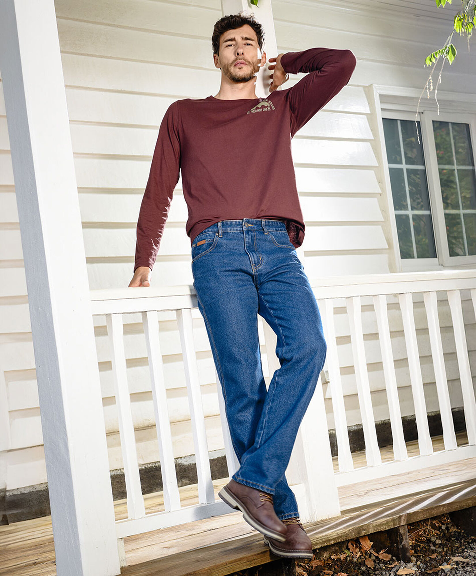 Jeans hombre clÃ¡sico 