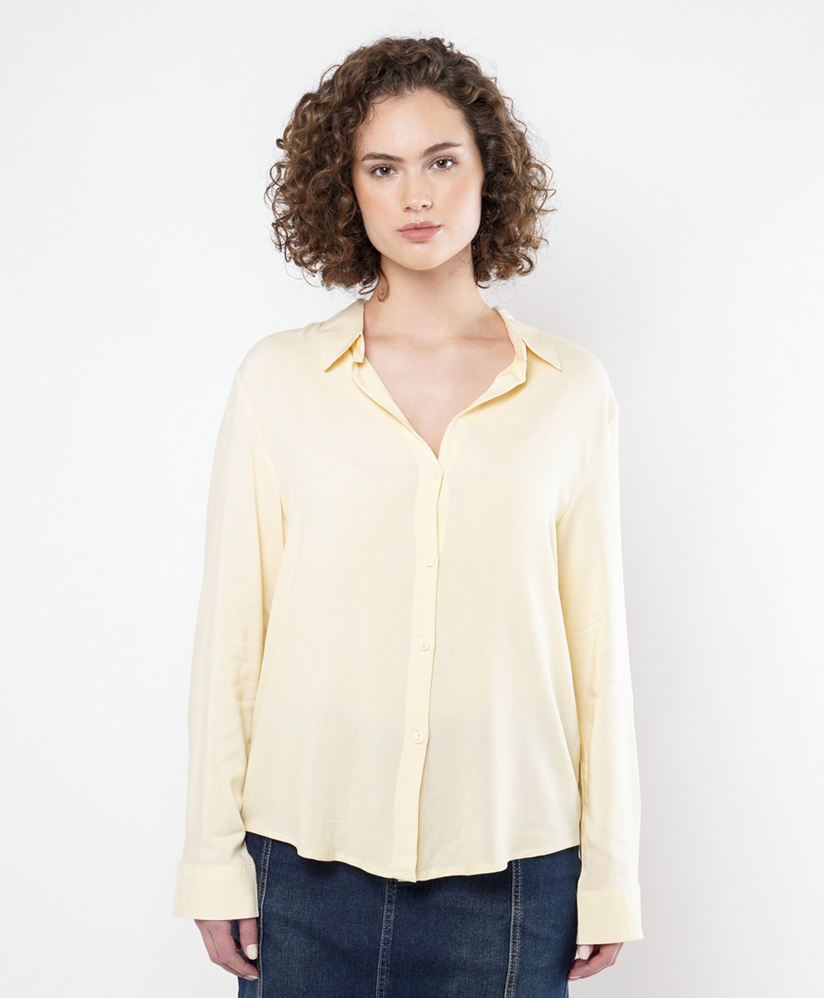 Blusa mujer camisera lisa 6 Blusa mujer camisera lisa
