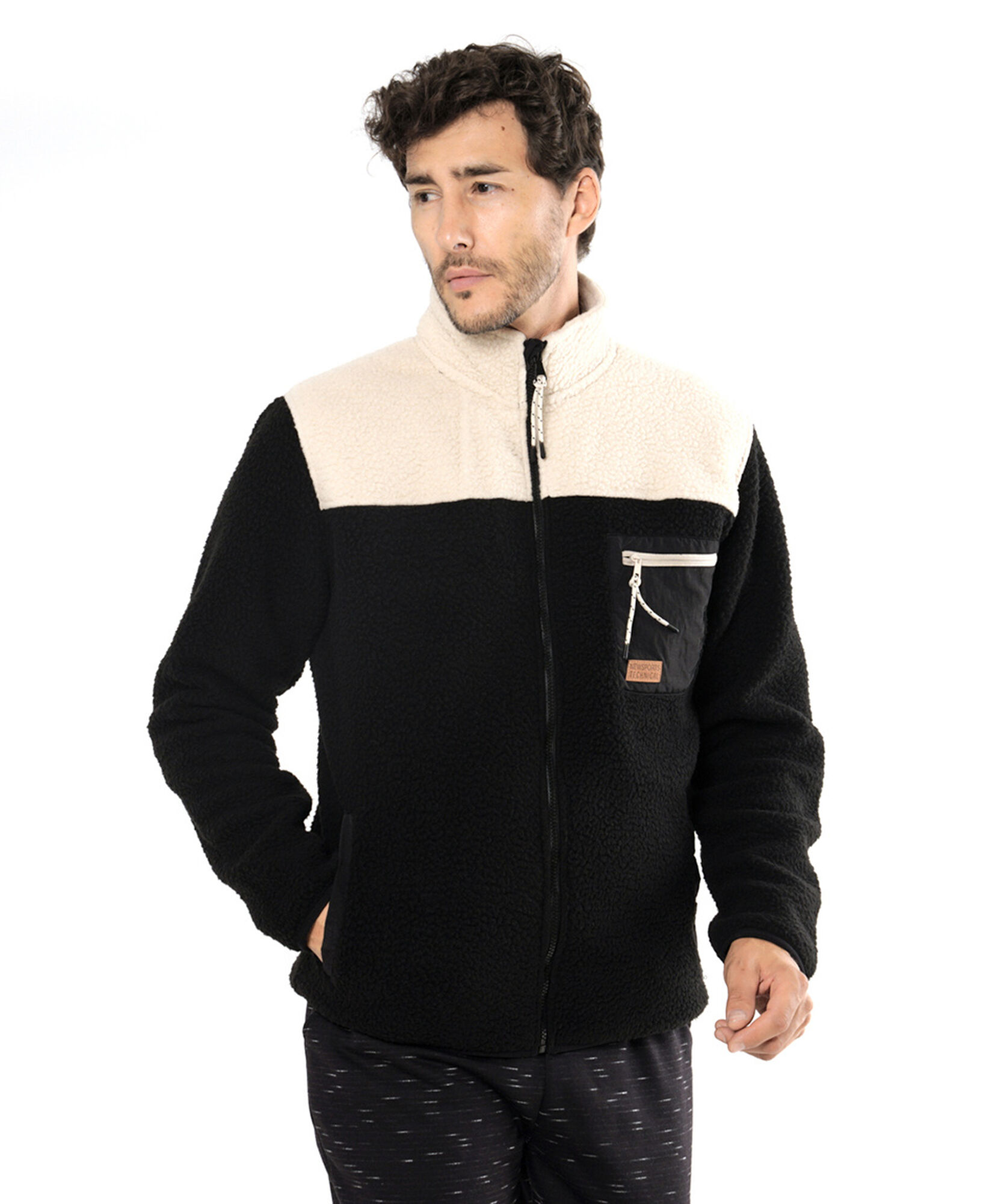 Chaqueta deportiva hombre chiporro bicolor