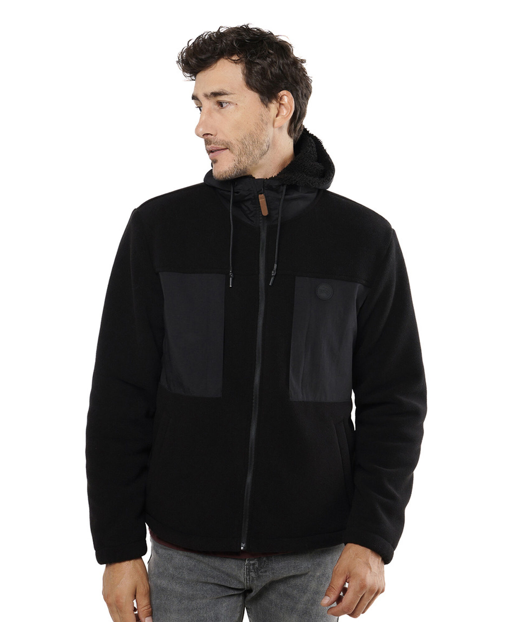 Chaqueta hombre chiporro mix telas 