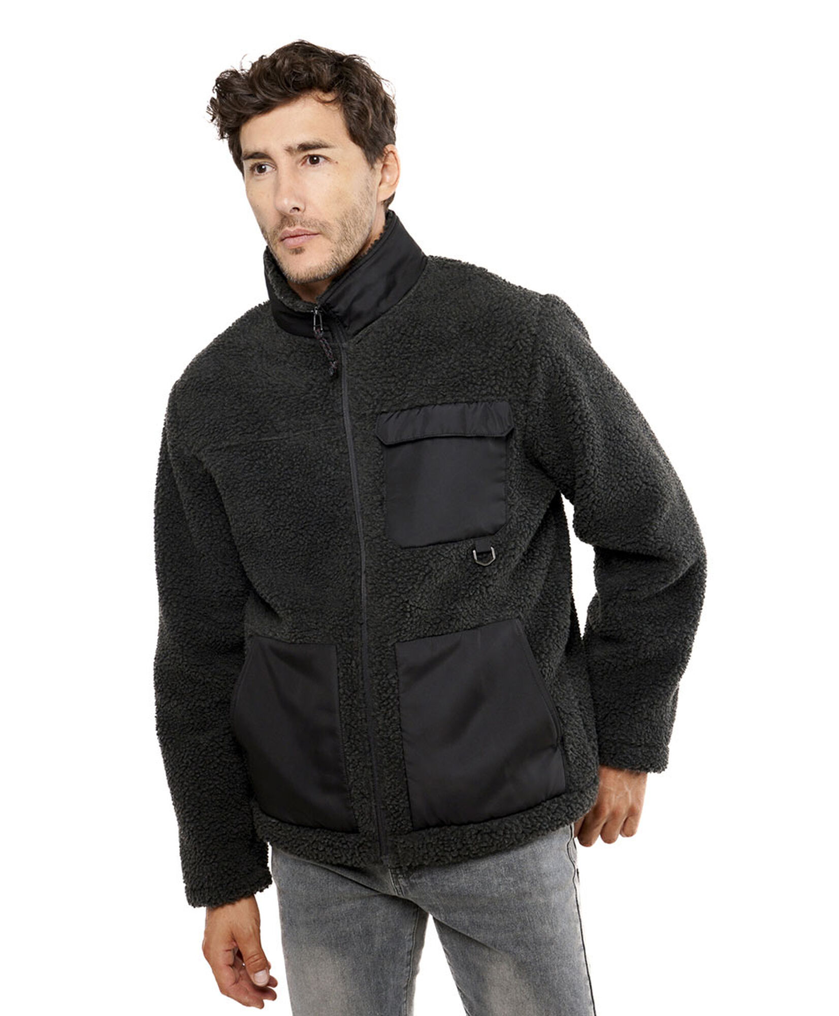Chaqueta hombre chiporro bolsillos 