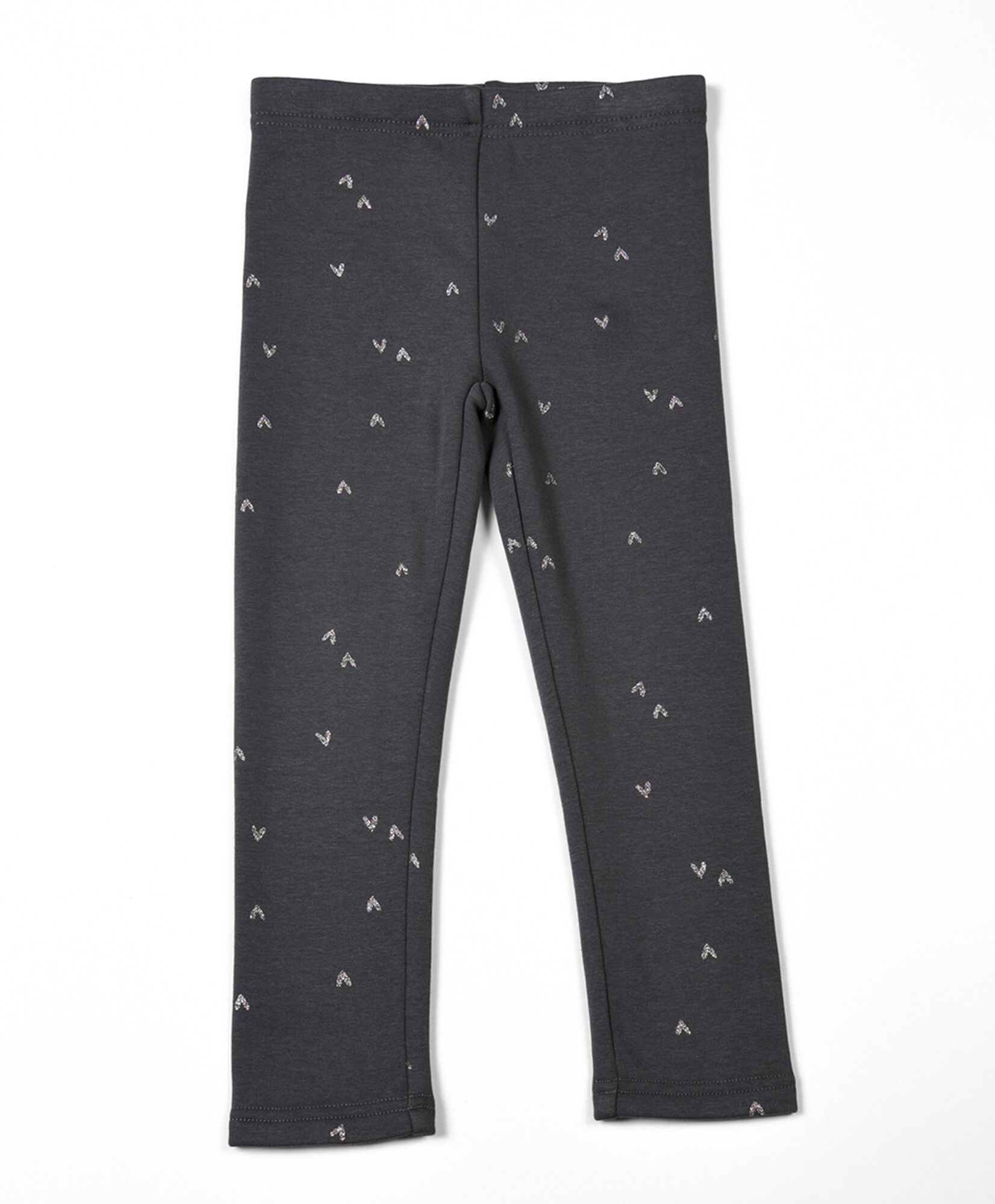 Leggins beb&eacute; forrada corazones 