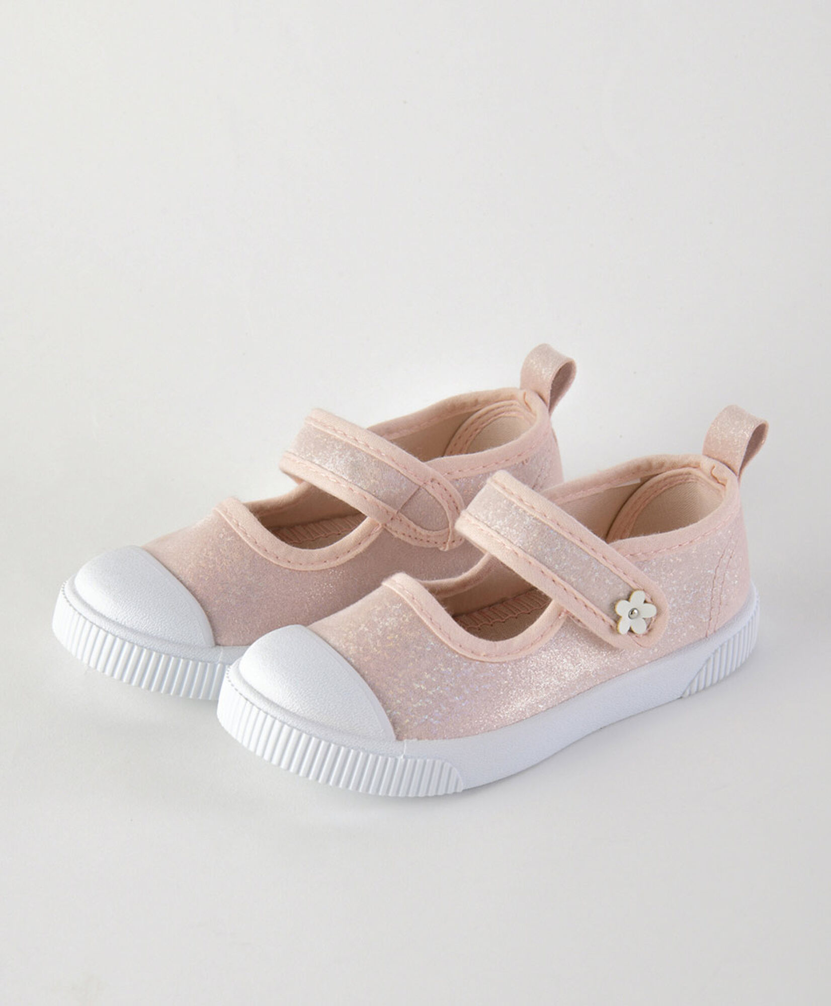 Ballerina infantil (22 a 25) brillos flor 