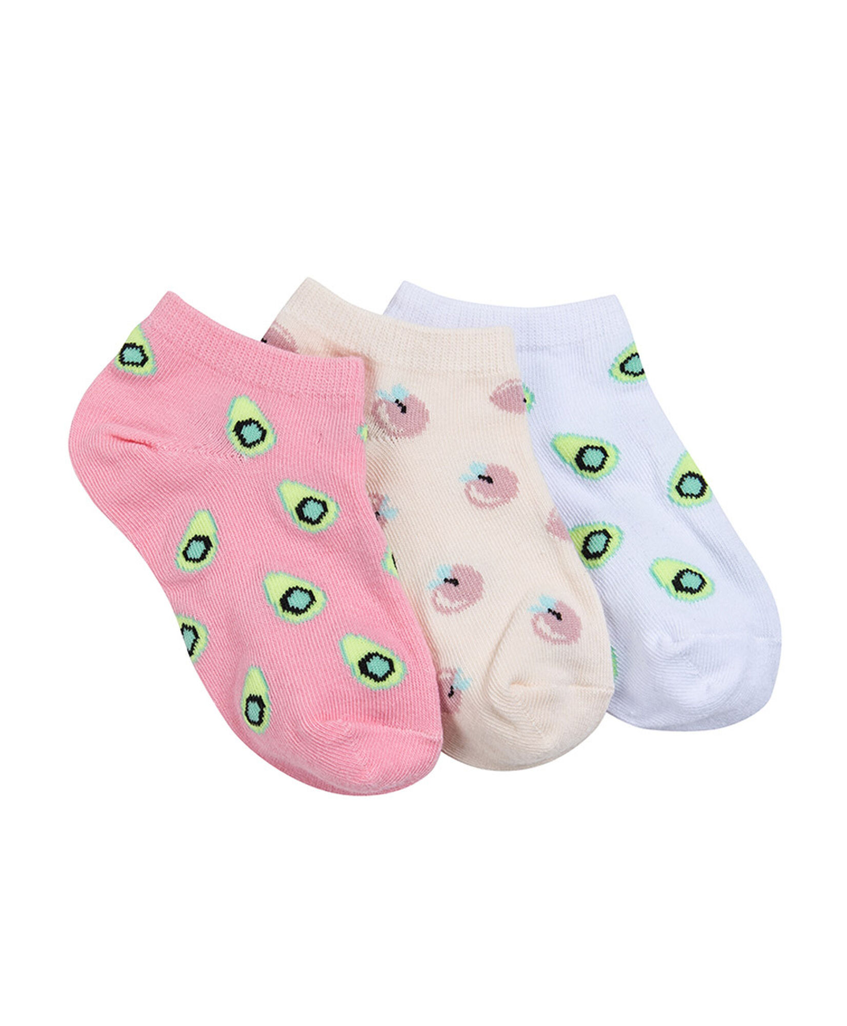 Pack 3 calcetines ni&ntilde;a colores 