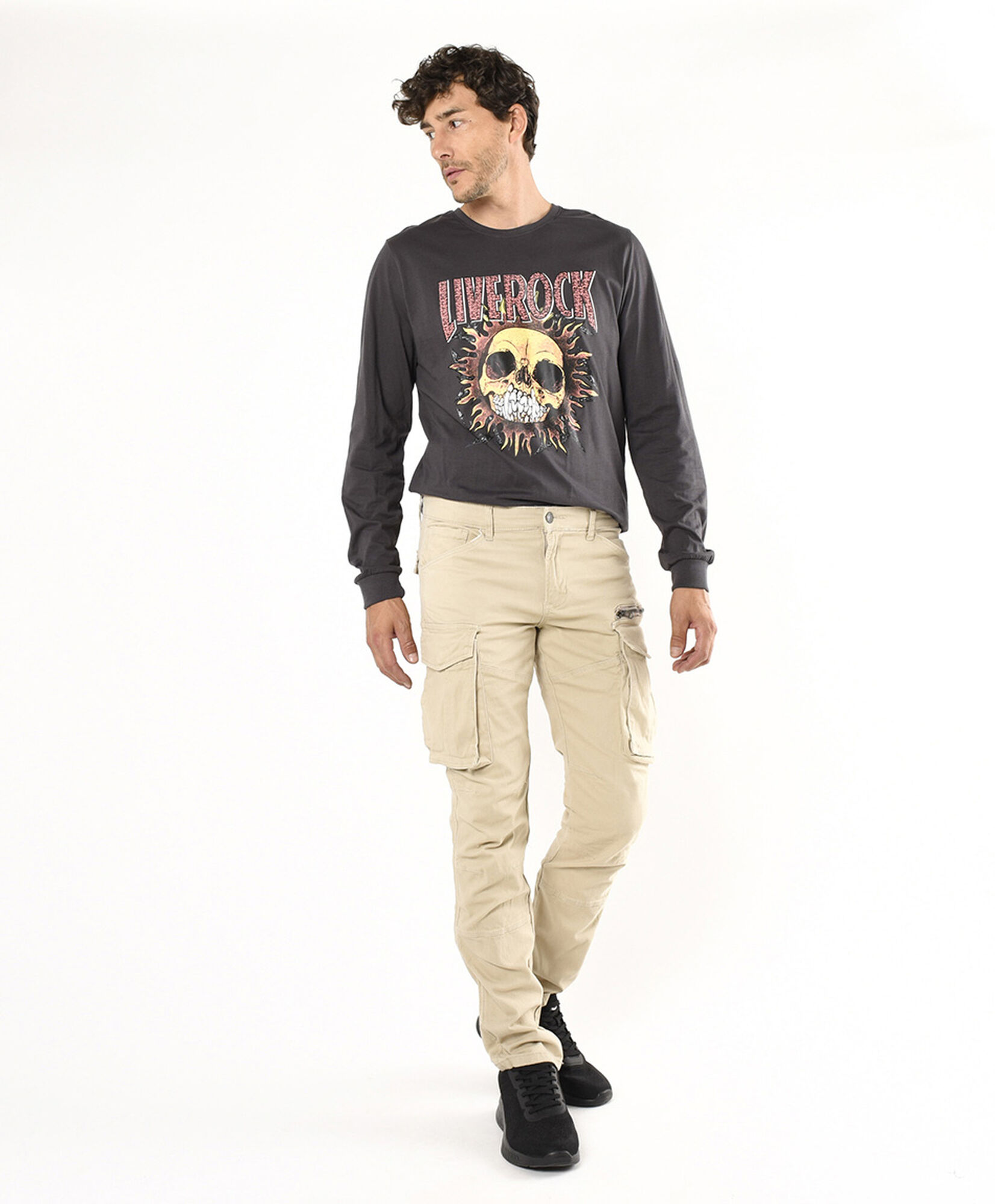 Pantal&oacute;n hombre cargo colores 