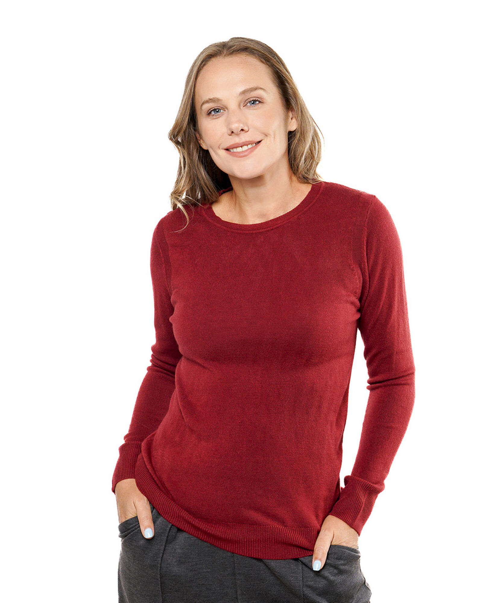 Sweater mujer liso básico 1 Sweater mujer liso básico