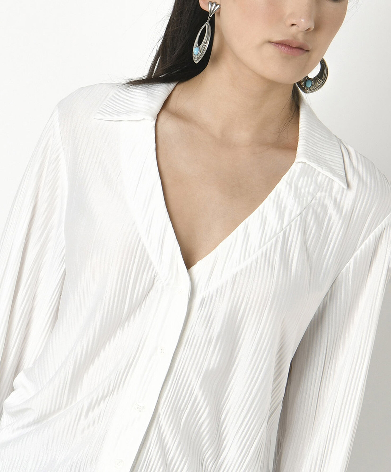 Blusa mujer textura líneas 3 Blusa mujer textura líneas