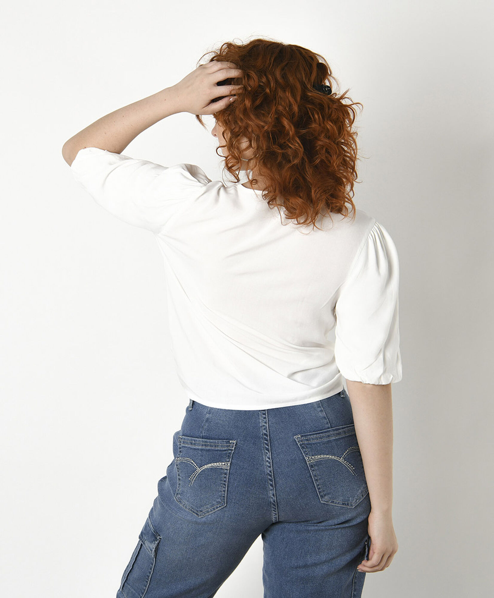 Blusa mujer tirador crop 4 Blusa mujer tirador crop