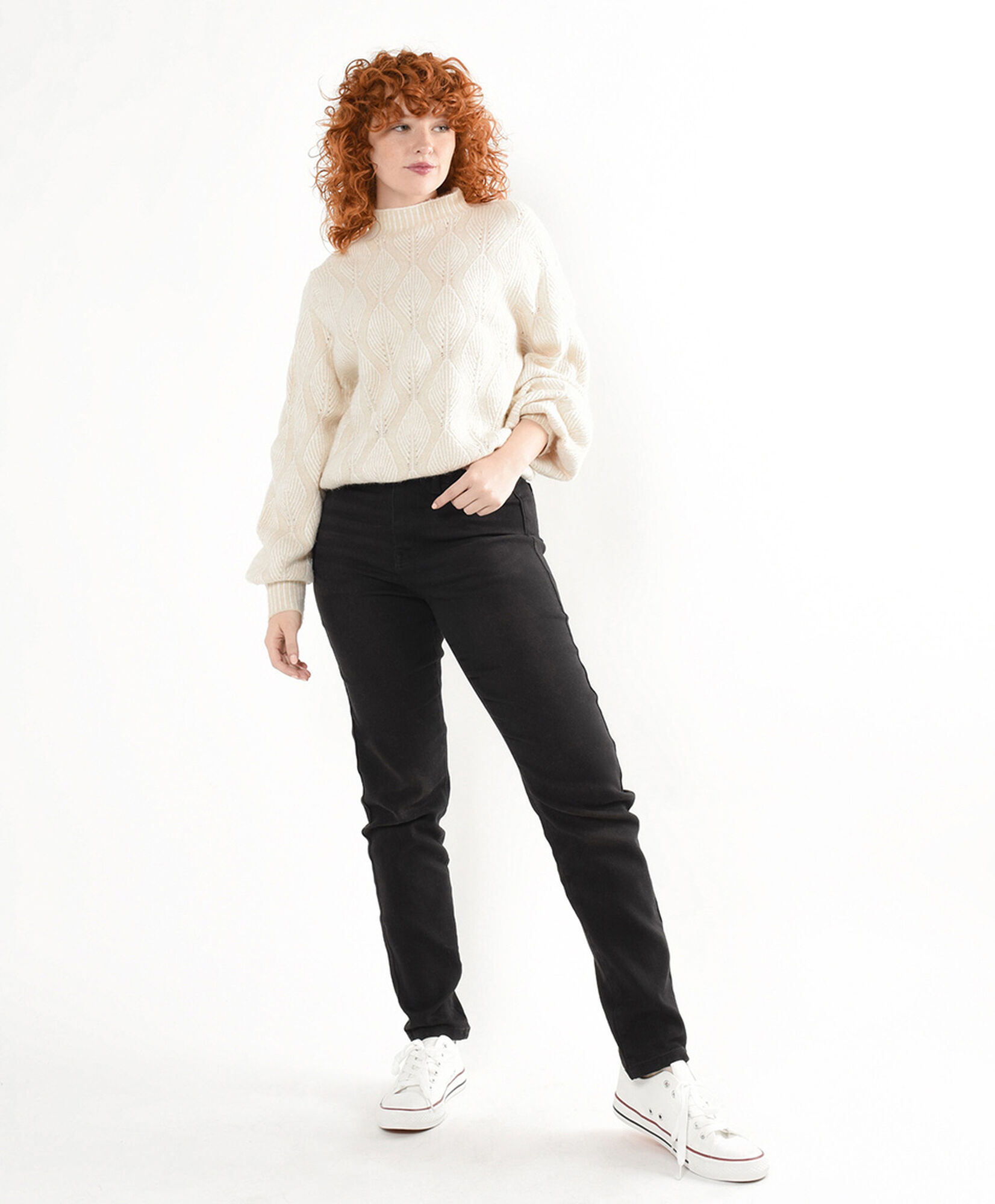 Jeans mujer negro skinny fit 2 Jeans mujer negro skinny fit