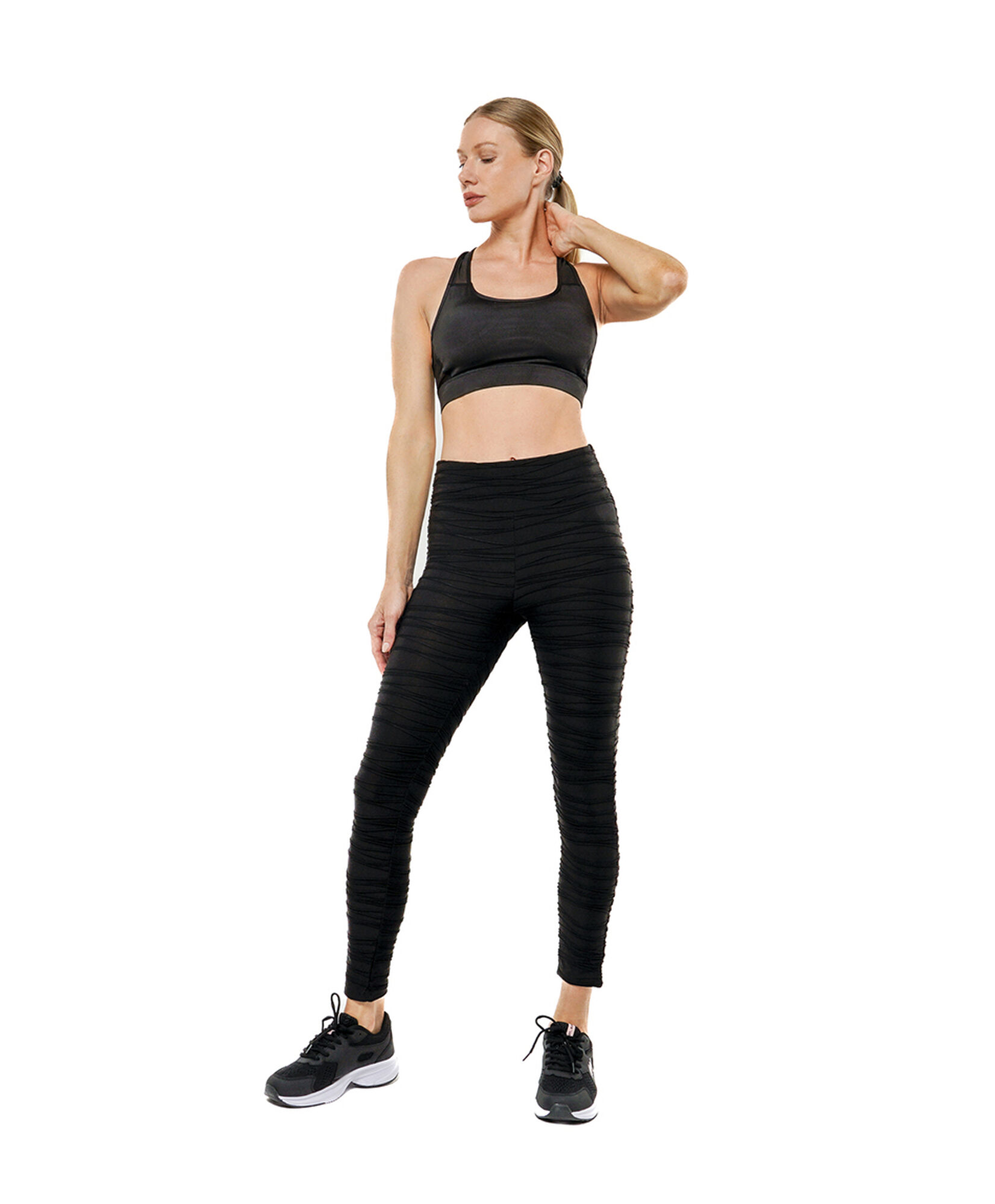 Calza deportiva mujer textura