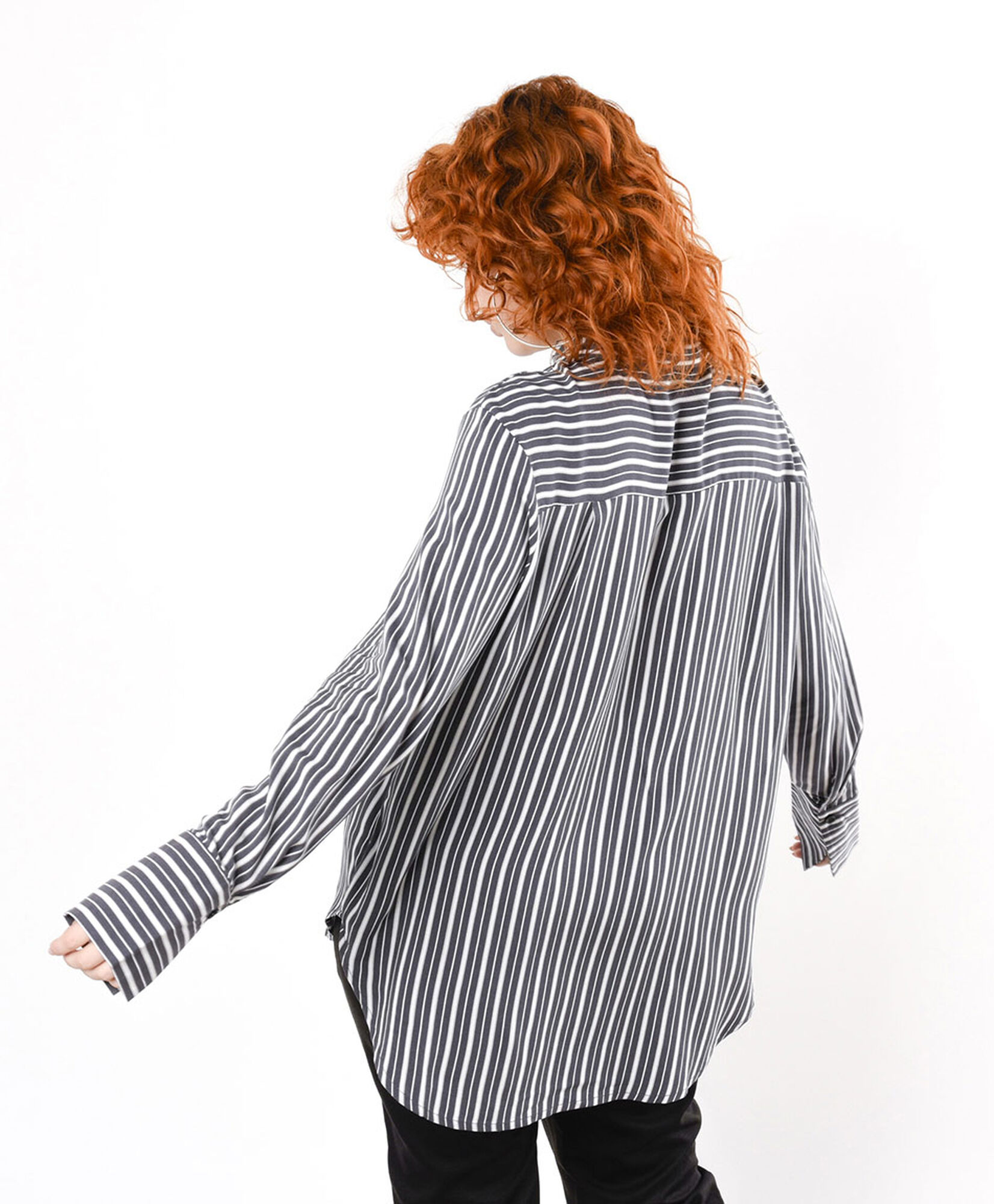 Blusa mujer líneas bicolor 5 Blusa mujer líneas bicolor