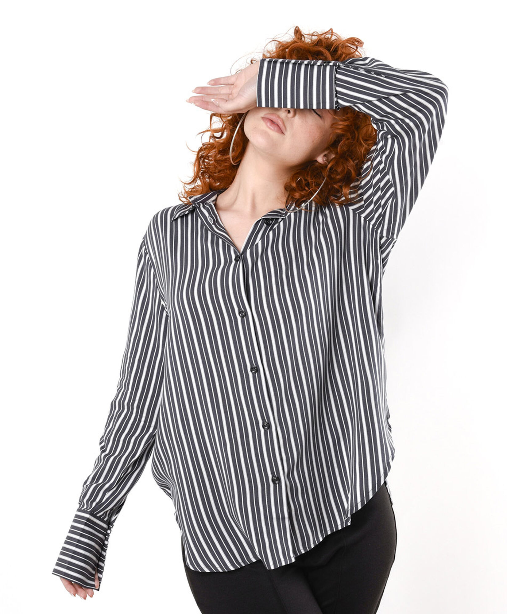 Blusa mujer líneas bicolor 6 Blusa mujer líneas bicolor