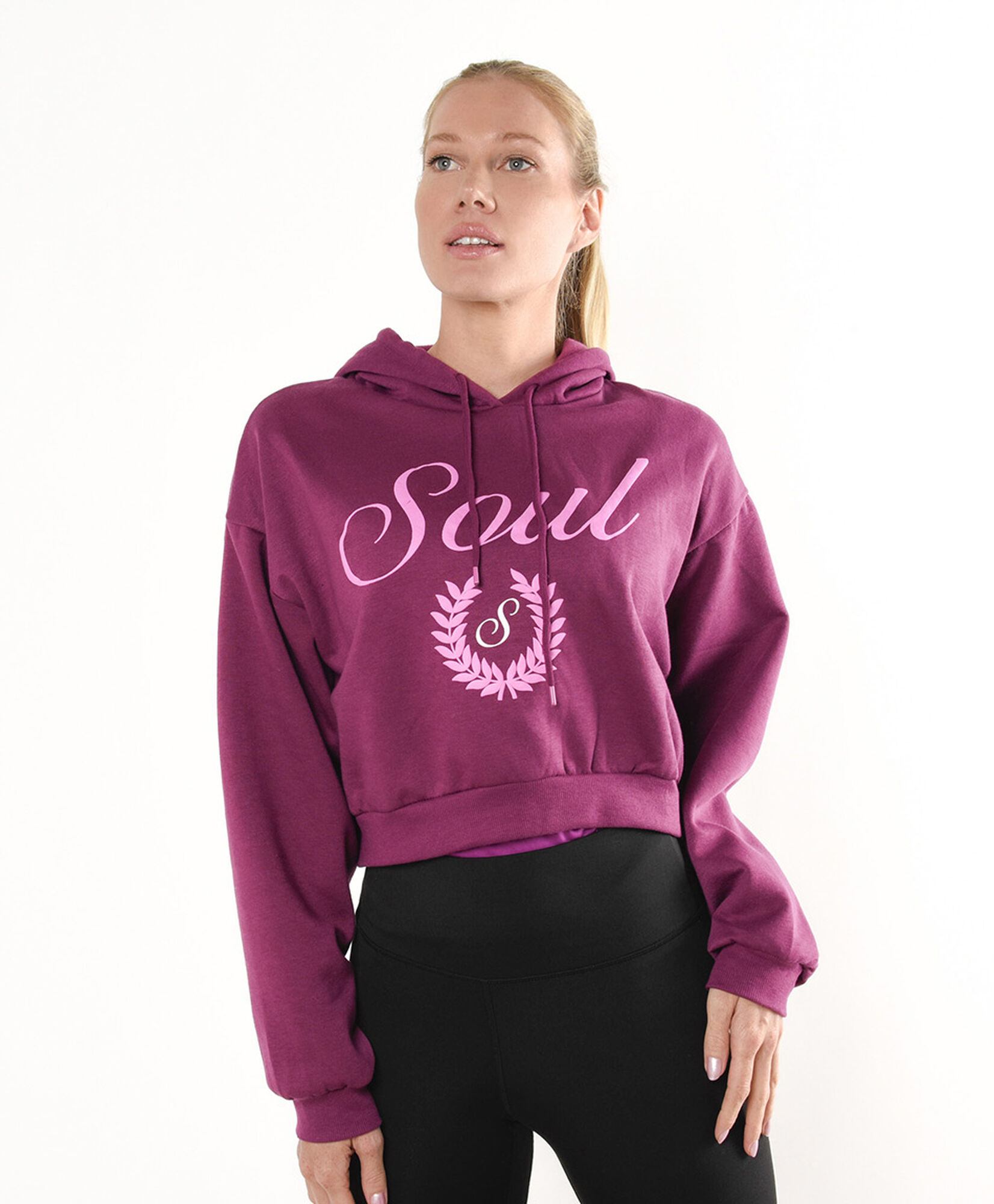 Poler&oacute;n deportivo mujer soul crop 