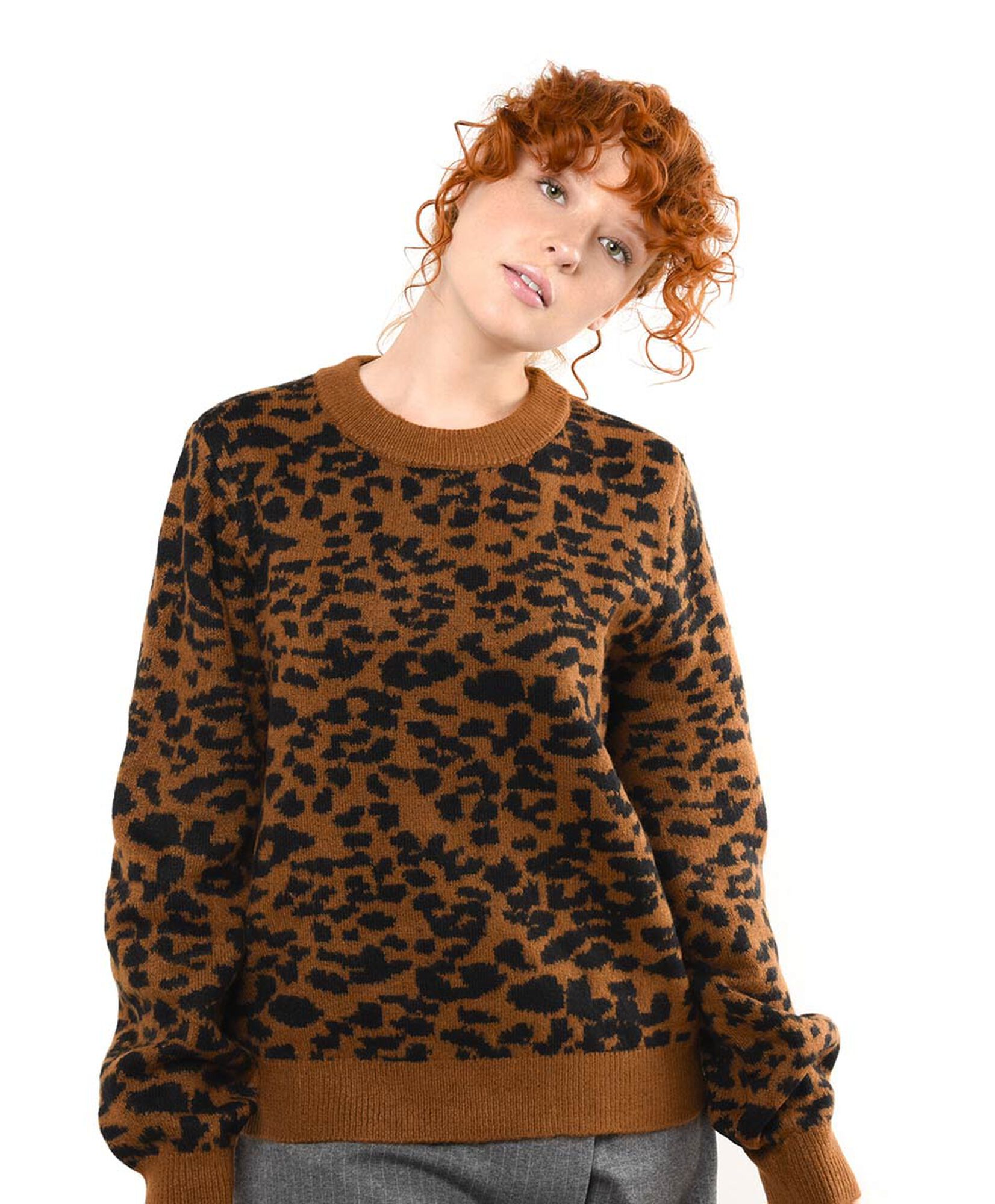 Sweater mujer animal print 1 Sweater mujer animal print