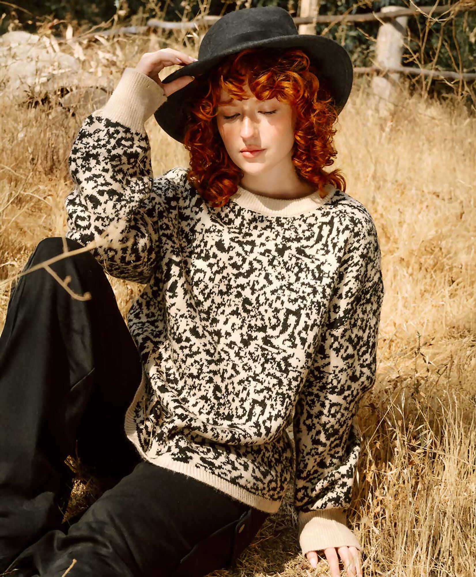 Sweater mujer animal print leopardo 1 Sweater mujer animal print leopardo