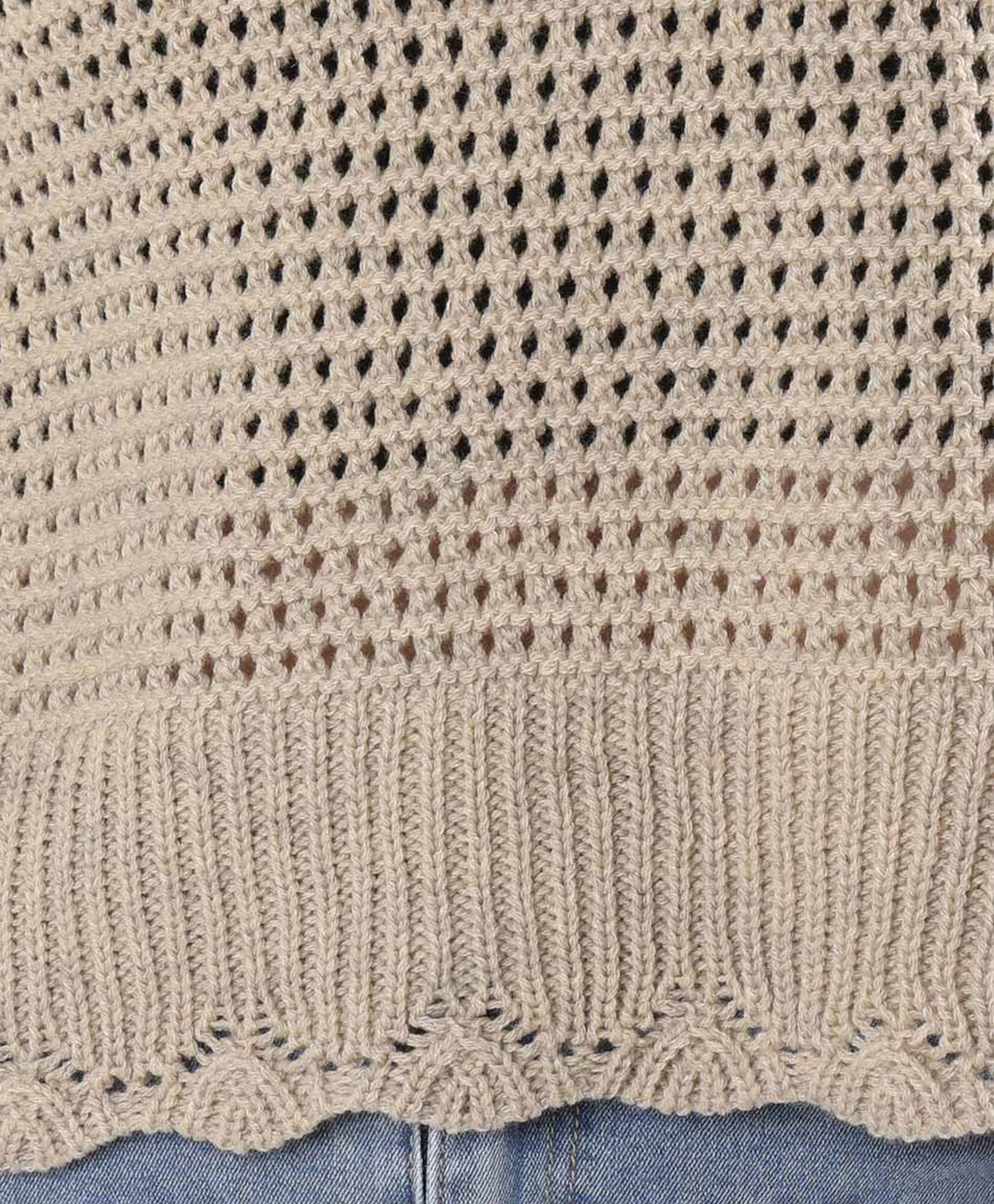 Sweater mujer calado detalles basta 3 Sweater mujer calado detalles basta