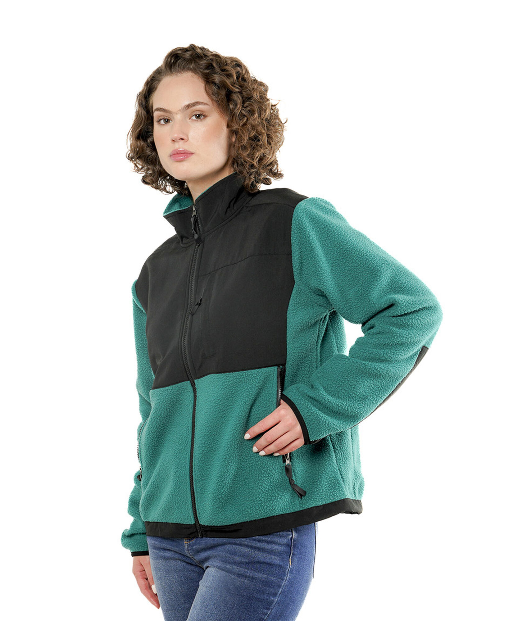 Polar mujer bicolor 1 Polar mujer bicolor
