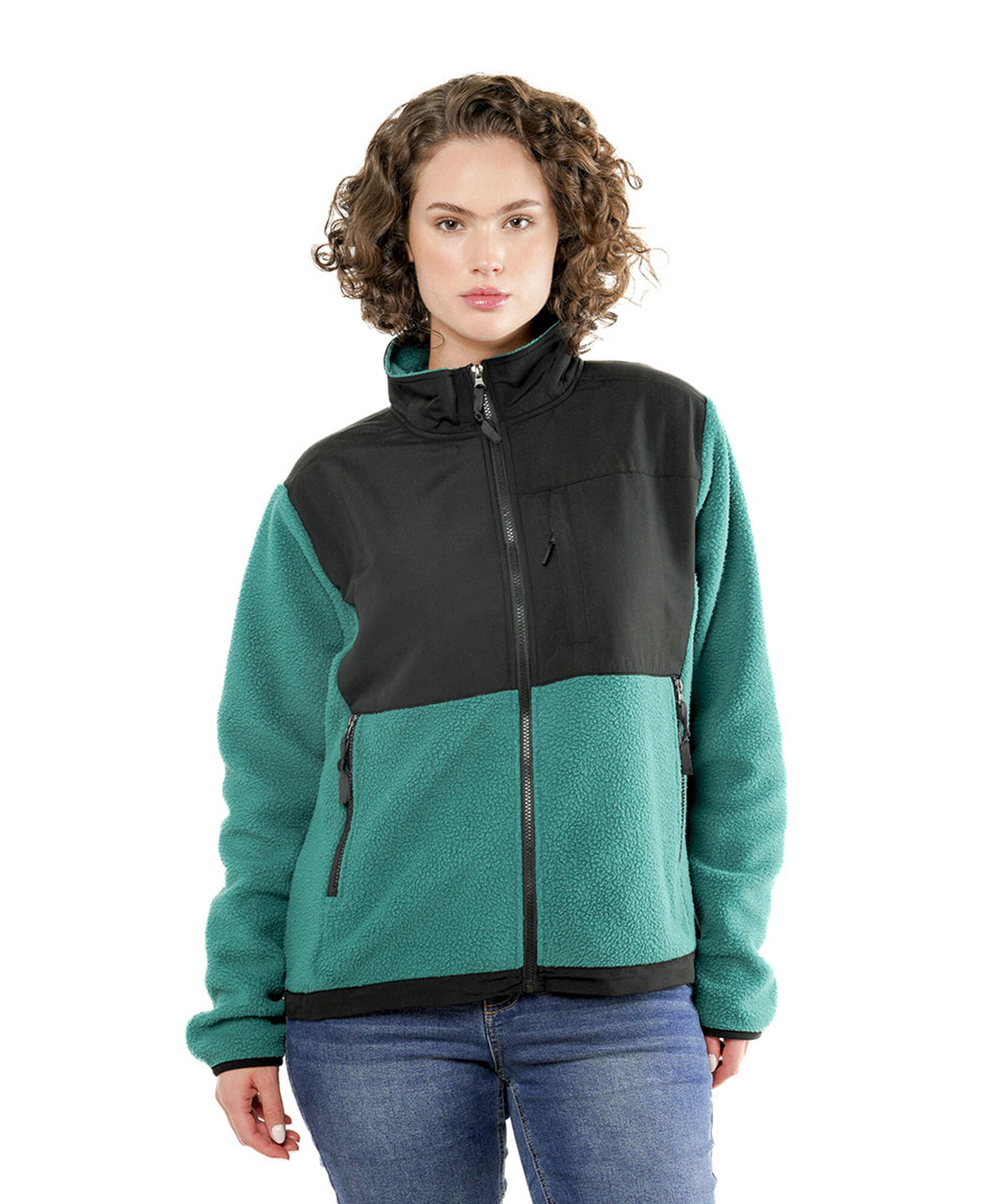 Polar mujer bicolor 5 Polar mujer bicolor