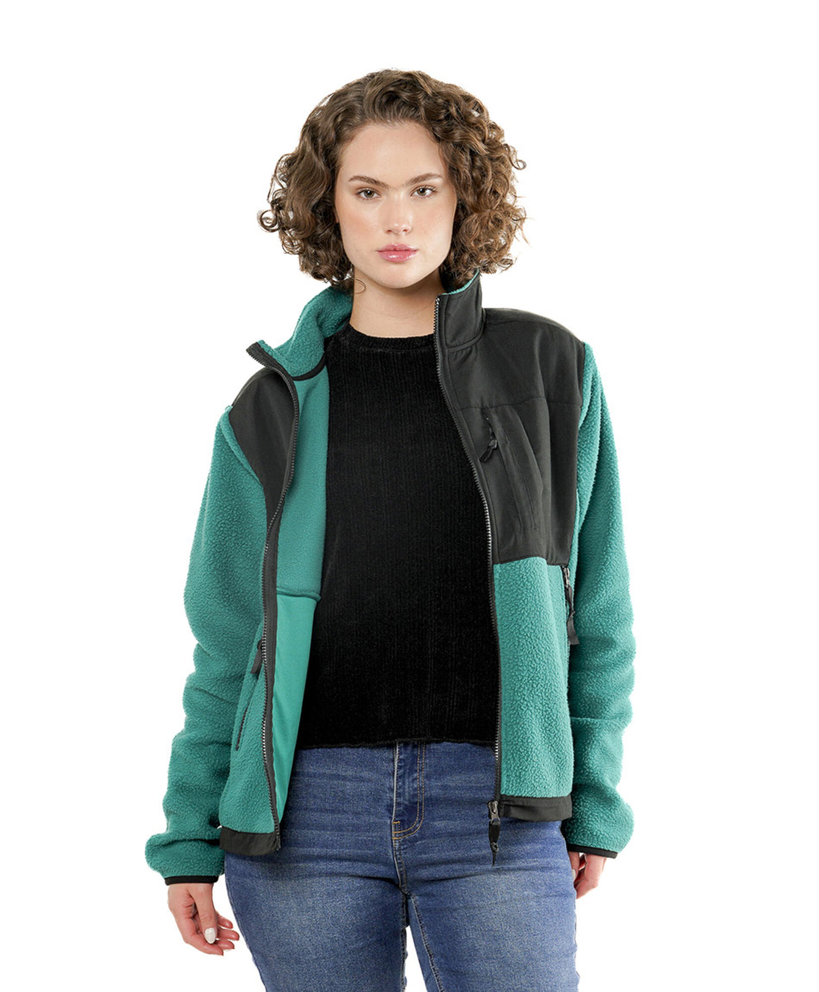Polar mujer bicolor 6 Polar mujer bicolor