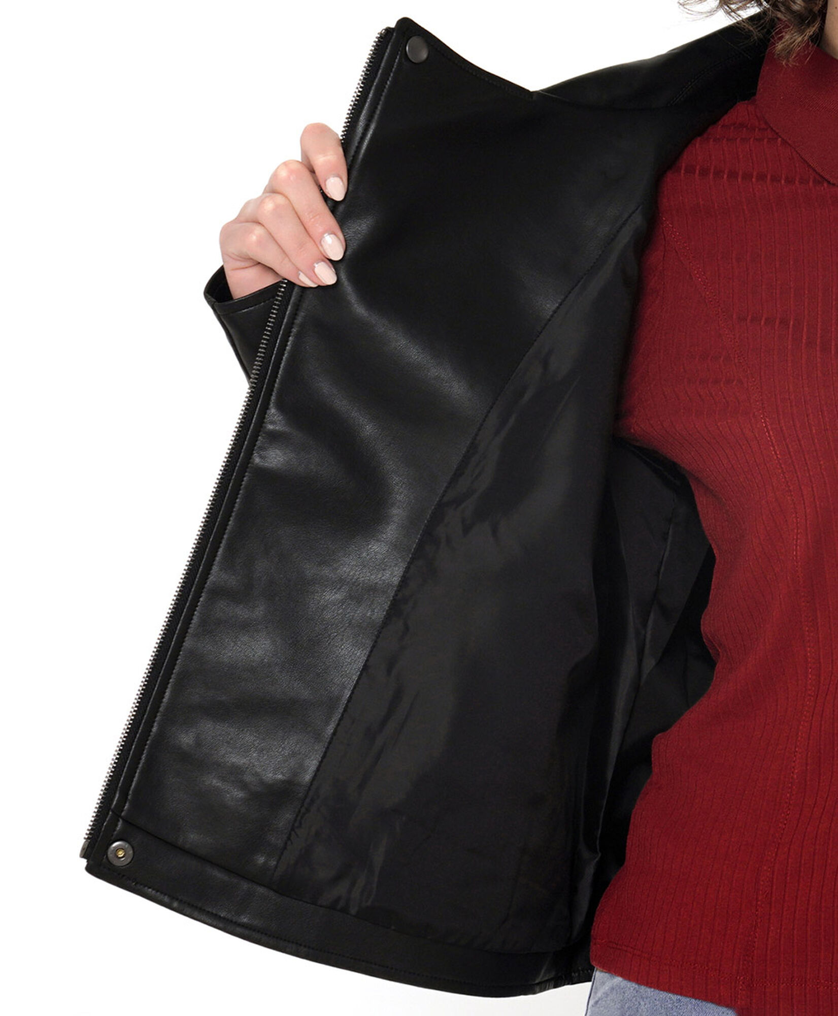 Chaqueta mujer biker cierres 5 Chaqueta mujer biker cierres