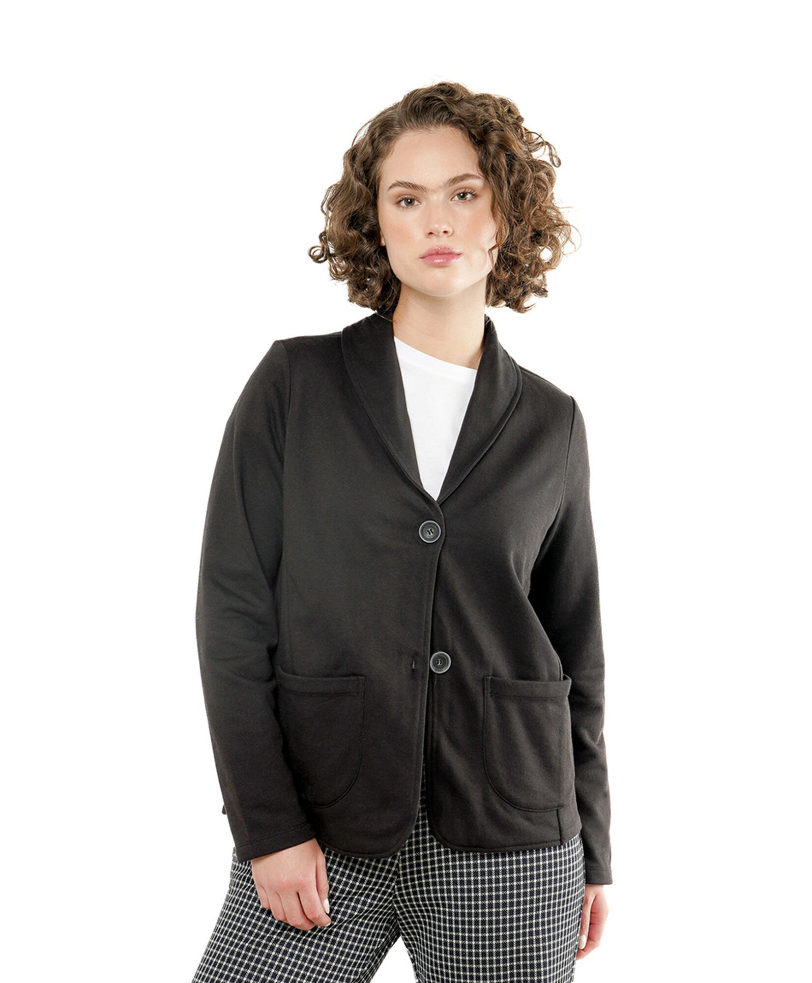 Blazer mujer doble botón 1 Blazer mujer doble botón